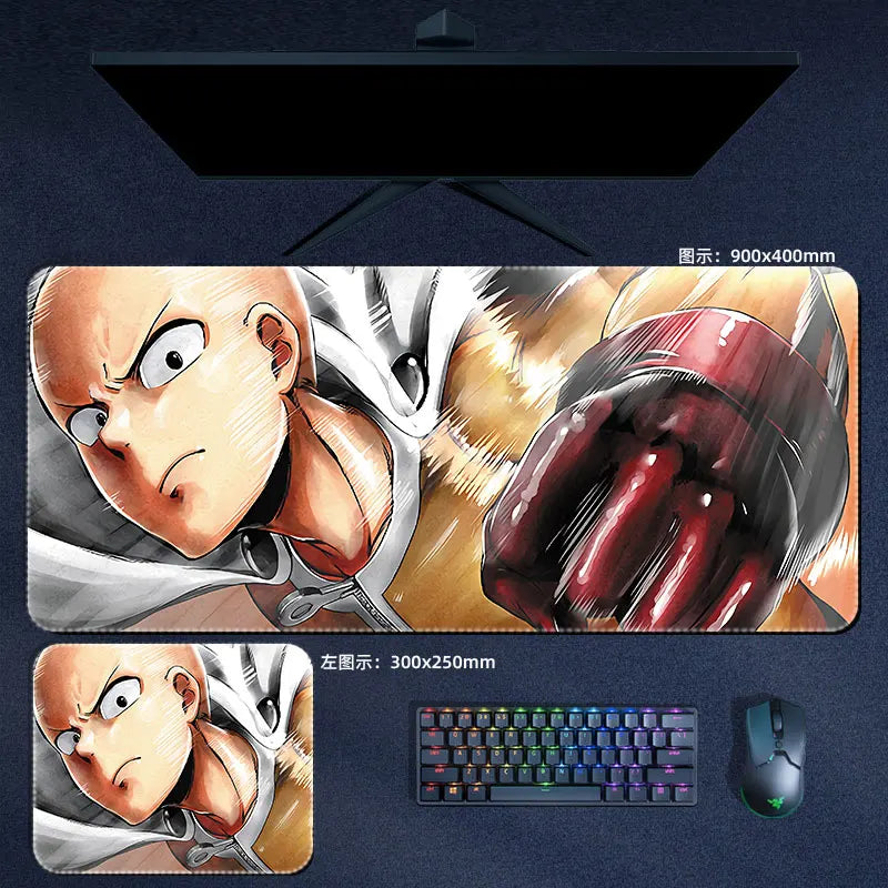 One Punch-Man - Tappetino per mouse