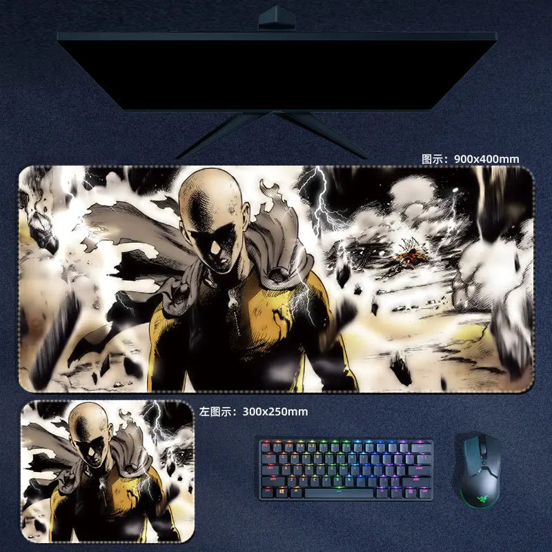 One Punch-Man - Tappetino per mouse