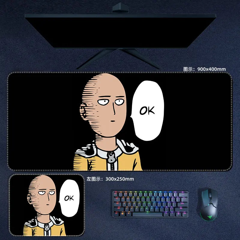 One Punch-Man - Tappetino per mouse