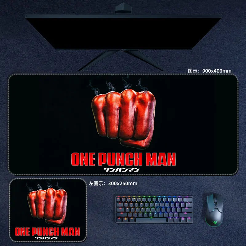 One Punch-Man - Tappetino per mouse